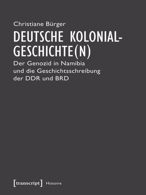 cover image of Deutsche Kolonialgeschichte(n)